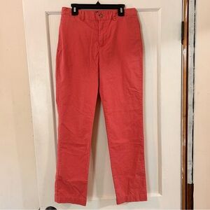 Polo Ralph Lauren Women’s Classic Straight-Leg Pants Coral Red Pink